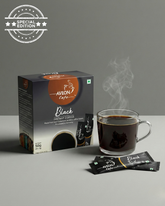 Black Instant Coffee 25 Sachets - 50g Monocarton