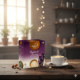 Hazelnut flavour Instant Coffee 25 Sachets - 50g Monocarton