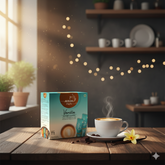 Vanilla flavour Instant Coffee 25 Sachets - 50g Monocarton