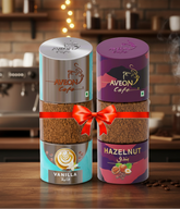 Aveon Vanilla Hazelnut Flavoured Coffee ( 2 x 100gm )