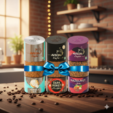 Aveon Vanilla Dark Roast Hazelnut Flavoured Coffee Combo (3 x 100g)