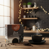 Black Instant Coffee 25 Sachets - 50g Monocarton