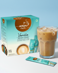 Vanilla flavour Instant Coffee 25 Sachets - 50g Monocarton
