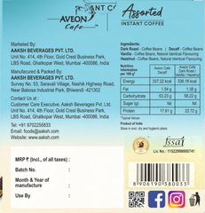 Assorted Instant Coffee 24 Sachets 48g Monocarton