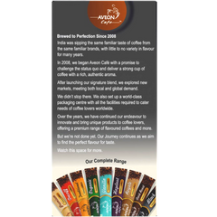 Black Instant Coffee 25 Sachets - 50g Monocarton