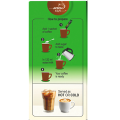Organic Instant Coffee 25 Sachets - 50g Monocarton