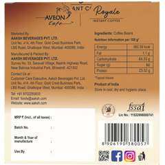 Royale Instant Coffee 25 Sachets - 50g Monocarton