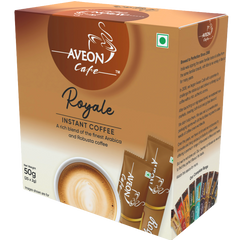 Royale Instant Coffee 25 Sachets - 50g Monocarton