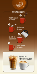 Dark Roast Instant Coffee 25 Sachets - 50g Monocarton