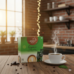 Organic Instant Coffee 25 Sachets - 50g Monocarton