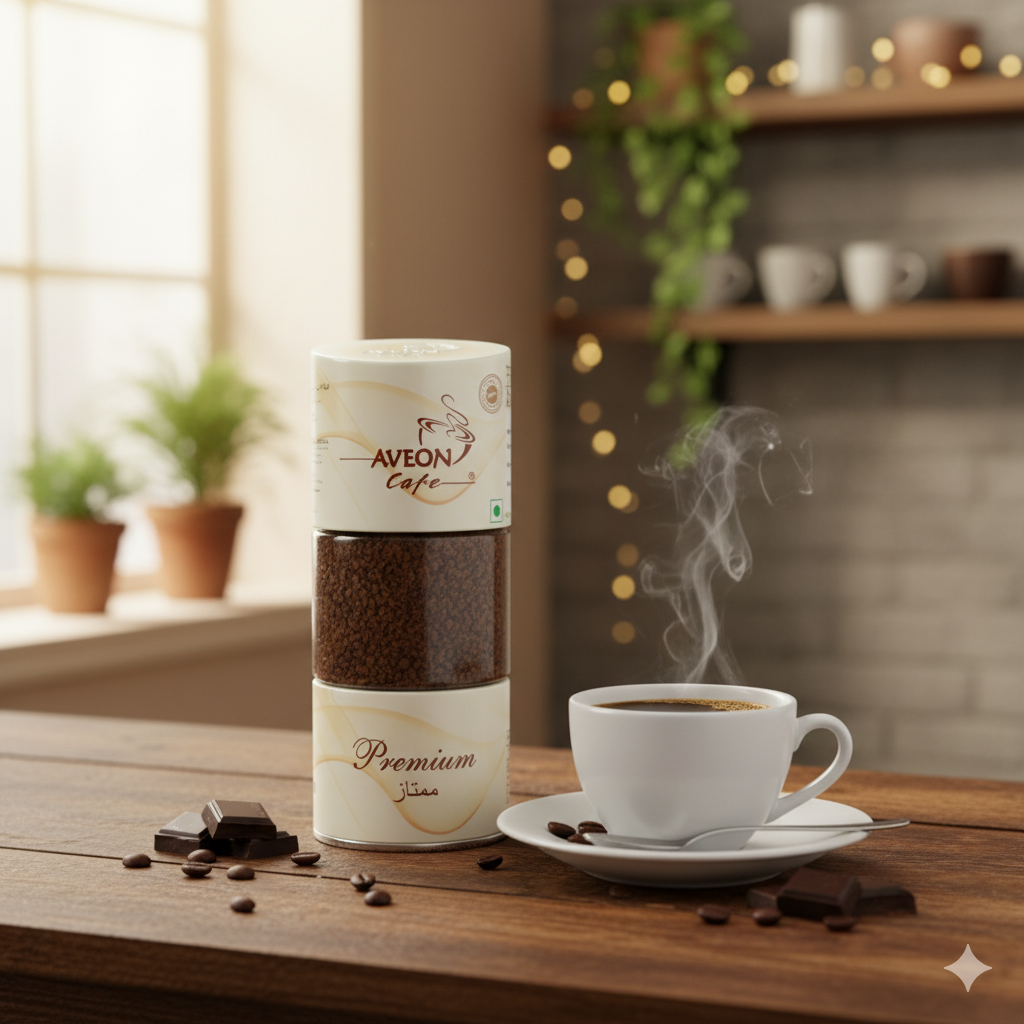 Premium 100gm Agglomerated Instant Coffee Jar