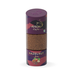 Hazelnut Flavour 100gm Freeze Dried Instant Coffee Jar
