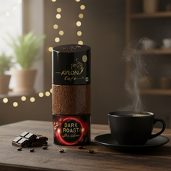 Dark Roast 100gm Freeze Dried Instant Coffee Jar