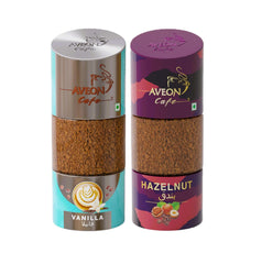 Aveon Vanilla Hazelnut Flavoured Coffee ( 2 x 100gm )