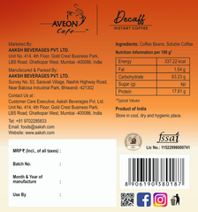 Decaff Instant Coffee 25 Sachets - 50g Monocarton